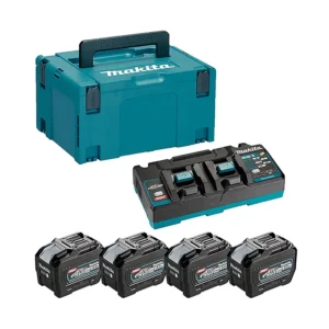XGT® 40VMax High-Capacity Power Pack (4x Batteries + Dual Charger) - MAKPAC1910A8-3