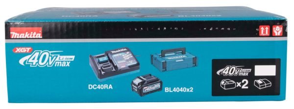 Packs Énergie 40Vmax XGT ® Lithium-Ion (2 batteries + 1 chargeur) en coffret MAKPAC191J97-1 - Image 3